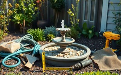 Comment installer une fontaine dans son jardin ?