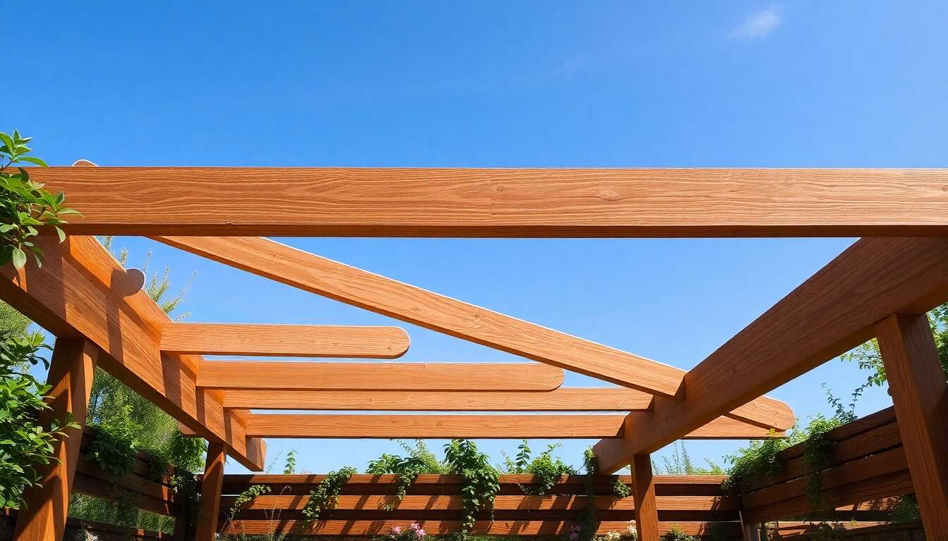 Toit de terrasse en bois : avantages et inconv&eacute;nients