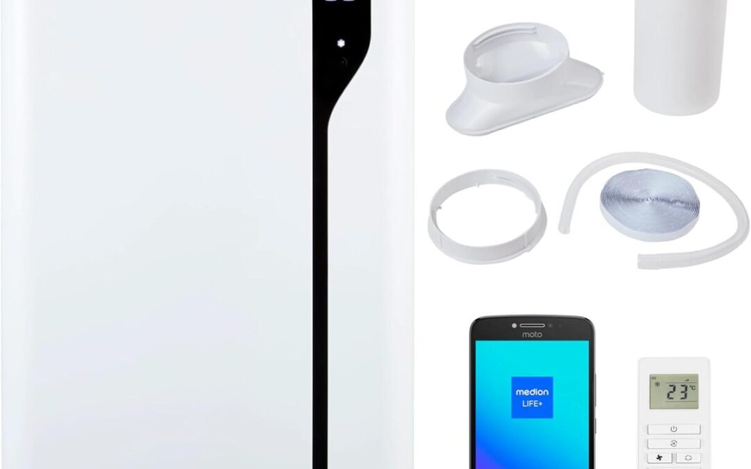 Test du climatiseur mobile Medion P1200 : performance 3-en-1 innovante