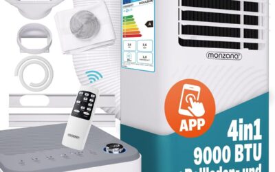 Test du climatiseur mobile Monzana MZKA2600 9000 BTU