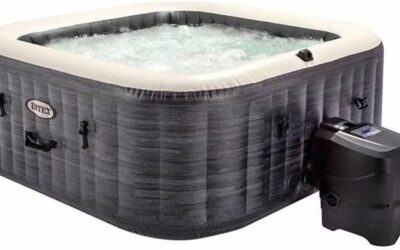 Test du Pure Spa Bulles Ardoise 4 places d&rsquo;Intex