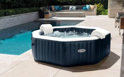 Test : spa gonflable octogonal Intex PureSpa Blue Navy 6 places