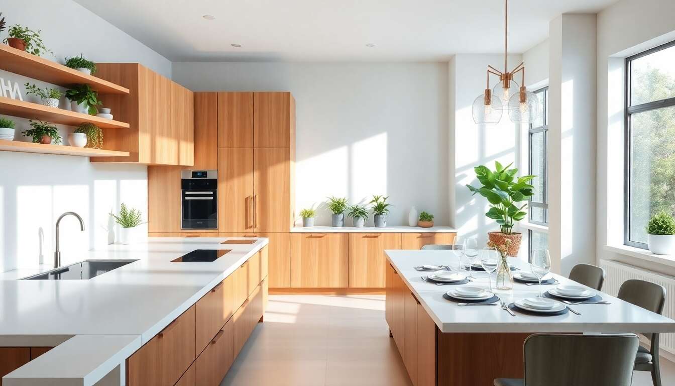 Les avantages indéniables d'une cuisine ouverte Les avantages indéniables d'une cuisine ouverte