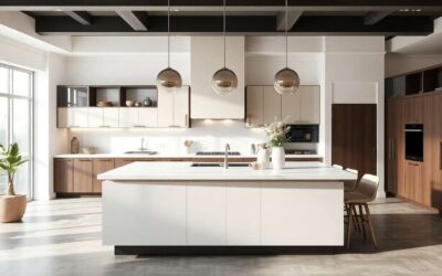 Optimisez l&rsquo;agencement de votre cuisine avec un îlot central