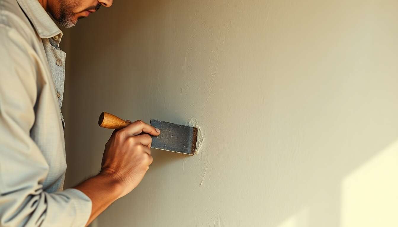 Proc&eacute;d&eacute; d'application du tadelakt