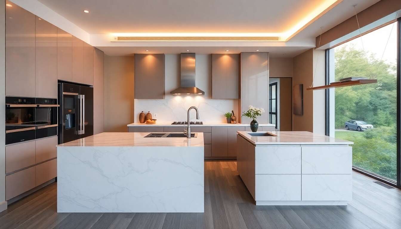 Îlot Central : sublimez Votre Cuisine avec Style et Fonctionnalité