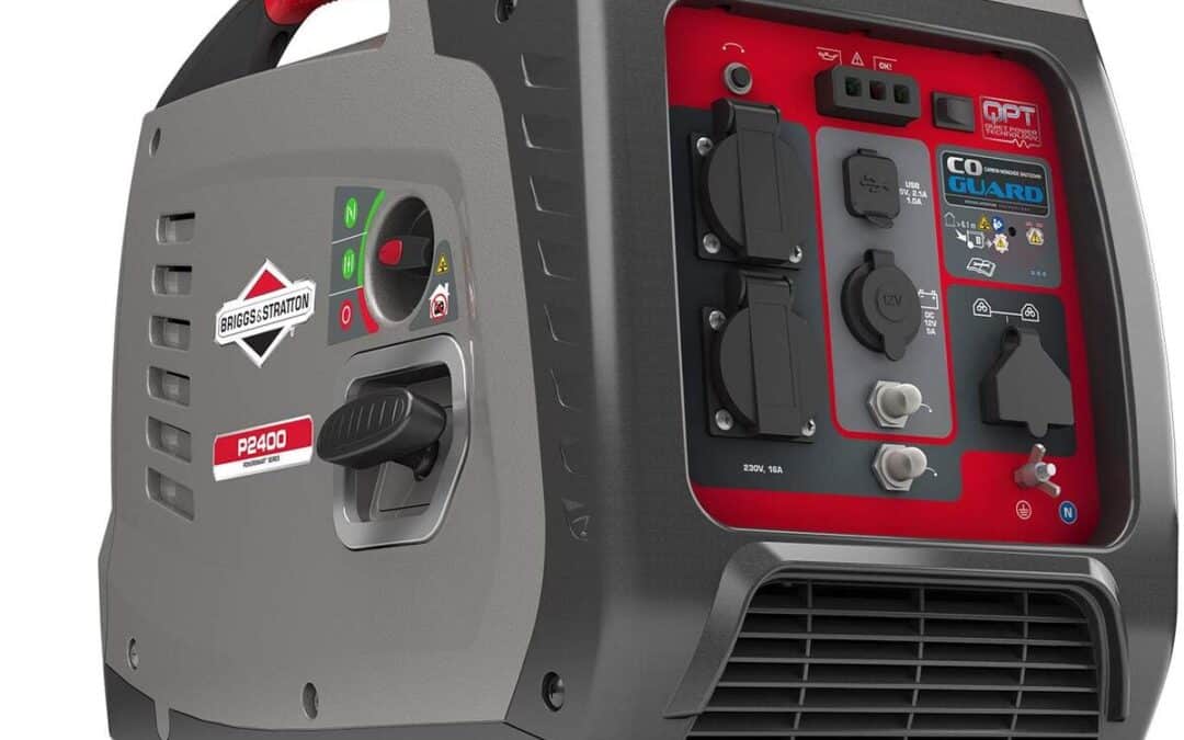 Test du groupe électrogène P2400 de Briggs & Stratton : puissance propre et silence