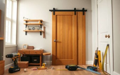 Remplacer une porte de couloir par une porte coulissante : conseils et astuces