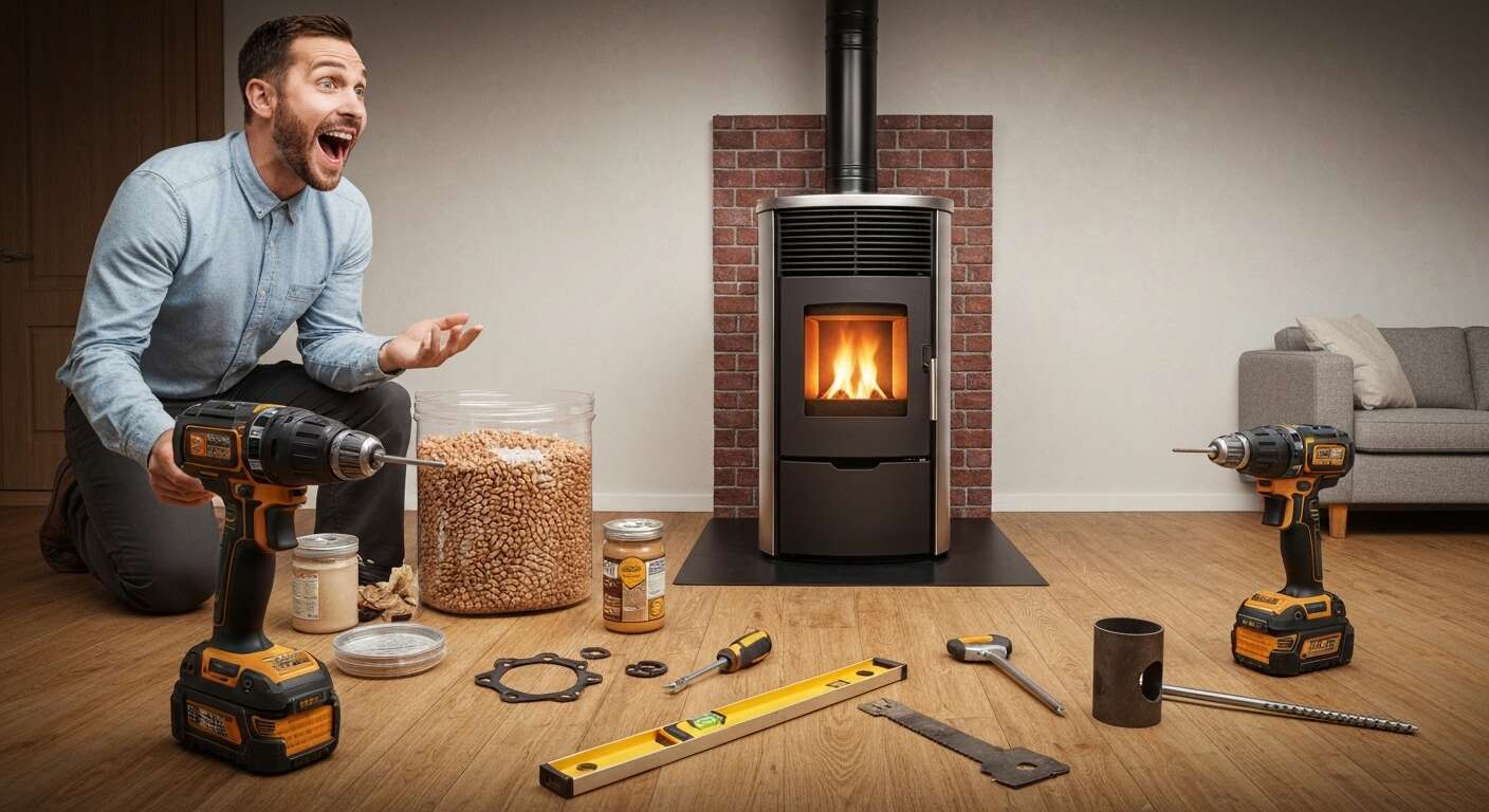 Comment installer un poêle à granulés dans un appartement cet hiver ?