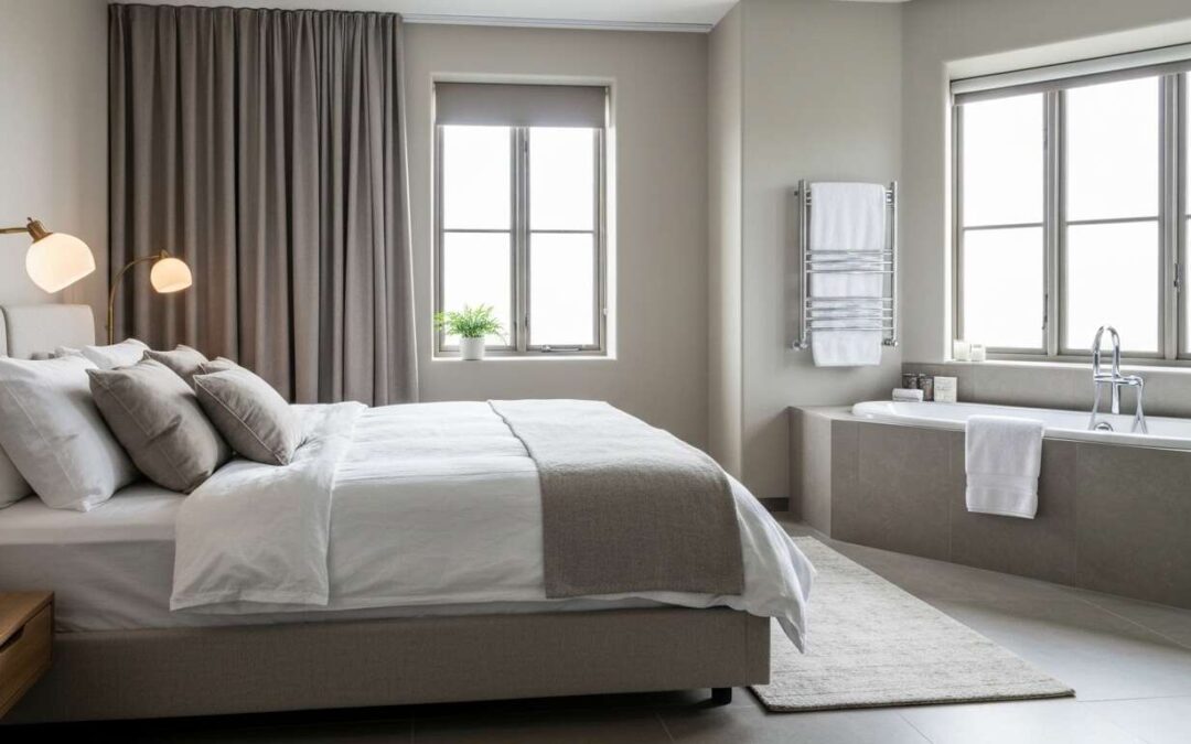 Salle de bain dans la chambre : confort à portée de main