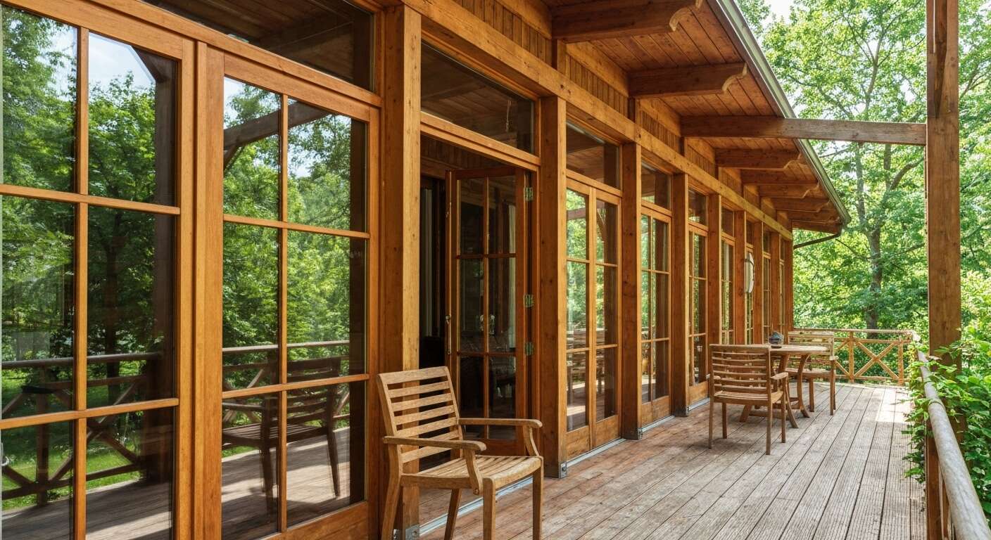 Les avantages de la v&eacute;randa en bois