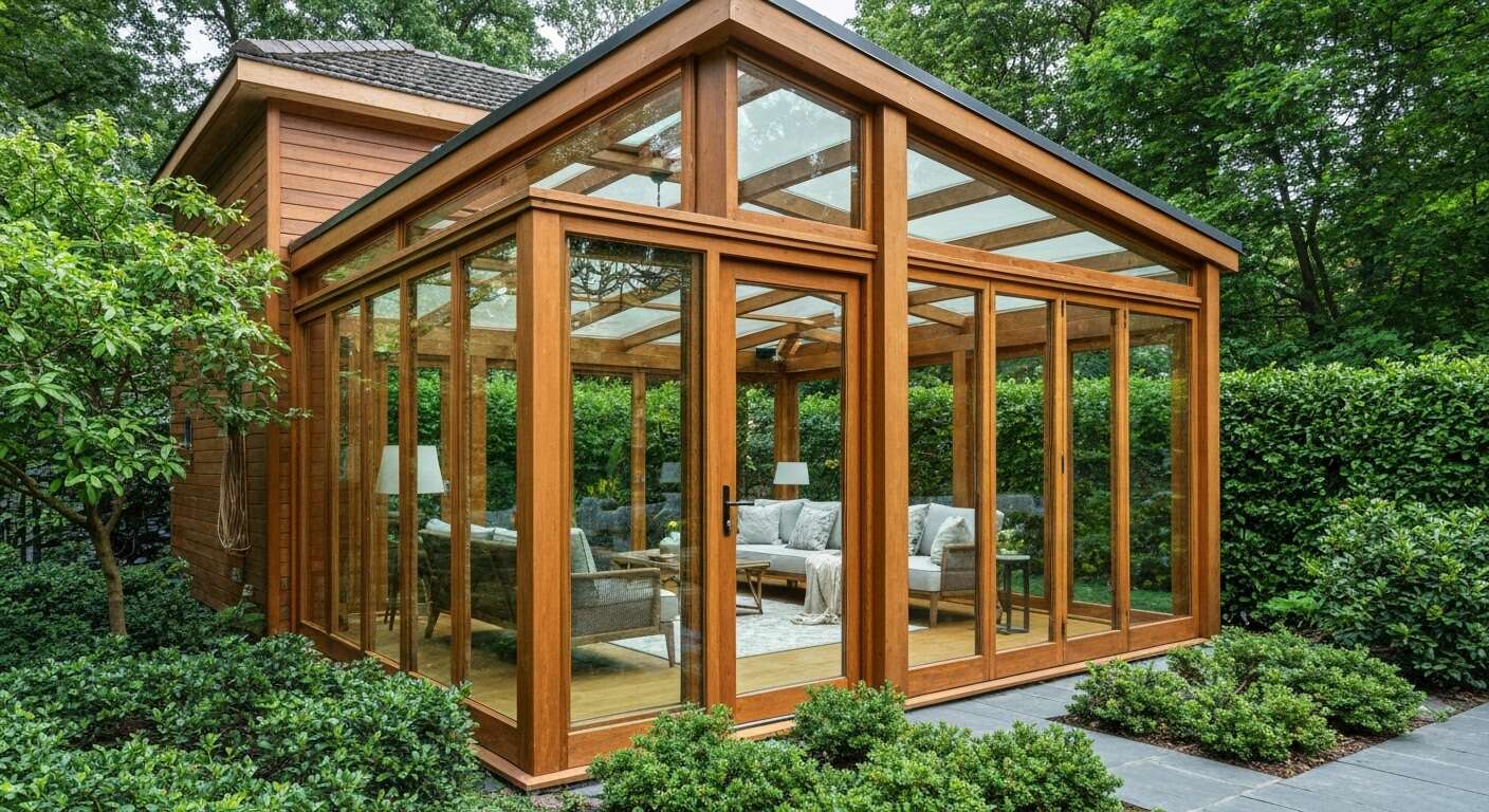 Options et finitions pour une v&eacute;randa en bois