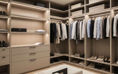 Aménager un dressing sur mesure dans une chambre