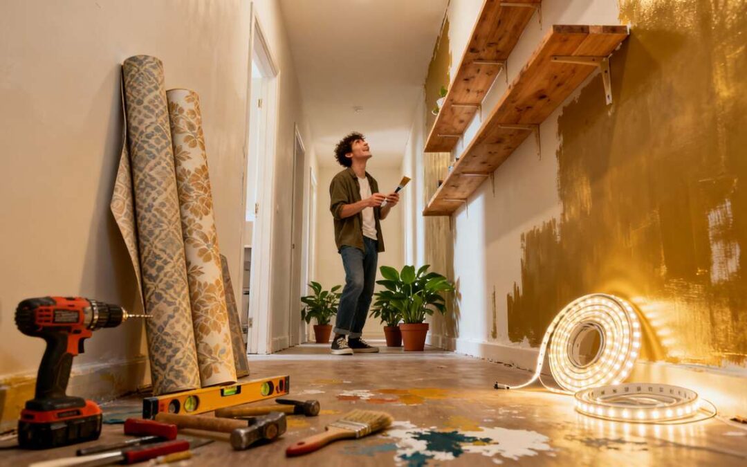 Comment aménager un long couloir ?