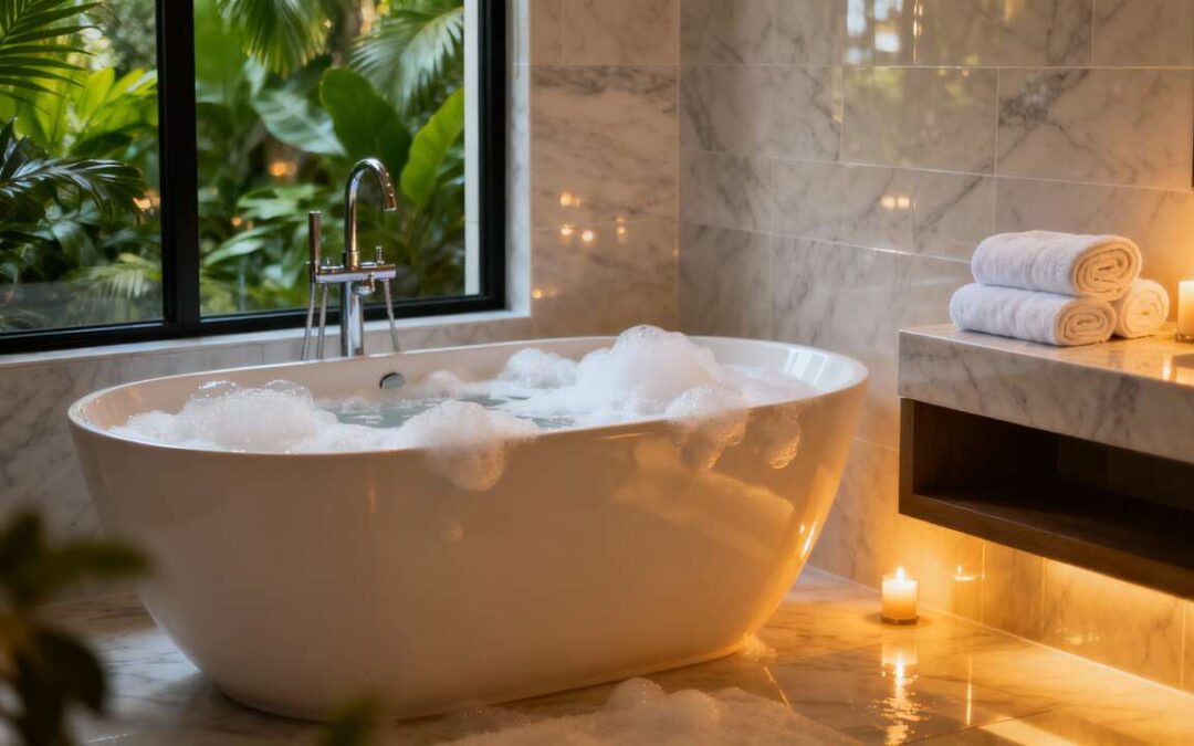 Choisir sa baignoire pour une détente optimale dans la salle de bain