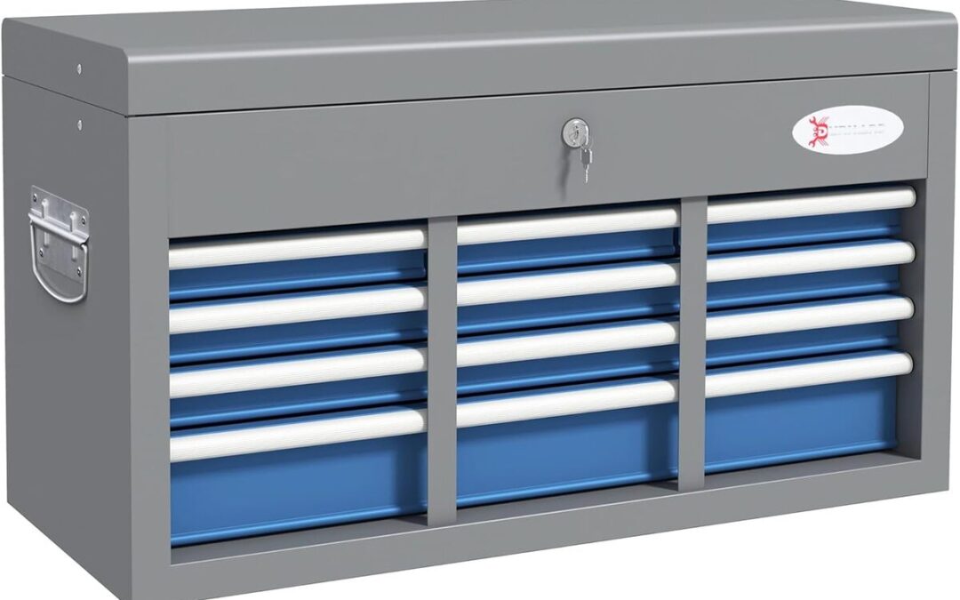 Test de la boîte à outils DURHAND en métal : pratique et sécurisée