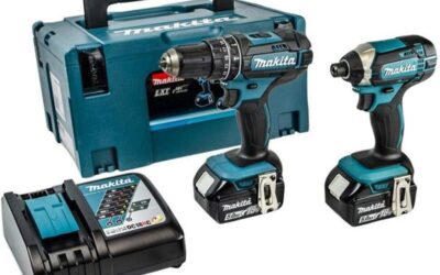 Test du combopack Makita DLX2131TJ : perceuse DHP482 & visseuse DTD152