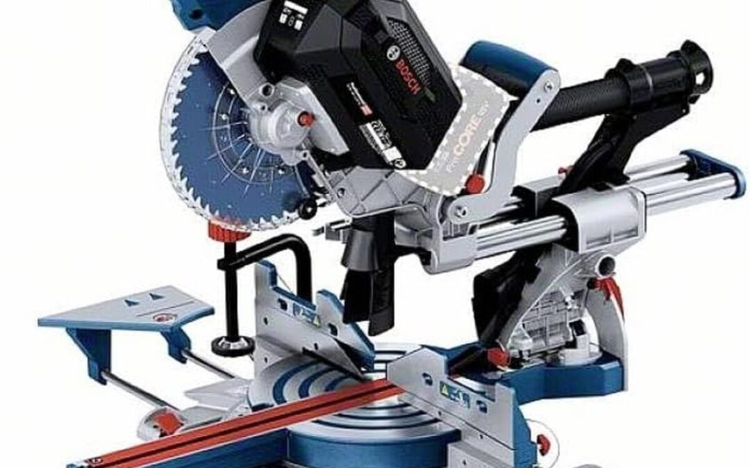 Test : scie à onglets radiale Bosch Professional GCM 18V-216 DC