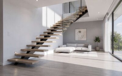 Escalier suspendu : la tendance de la rénovation intérieure