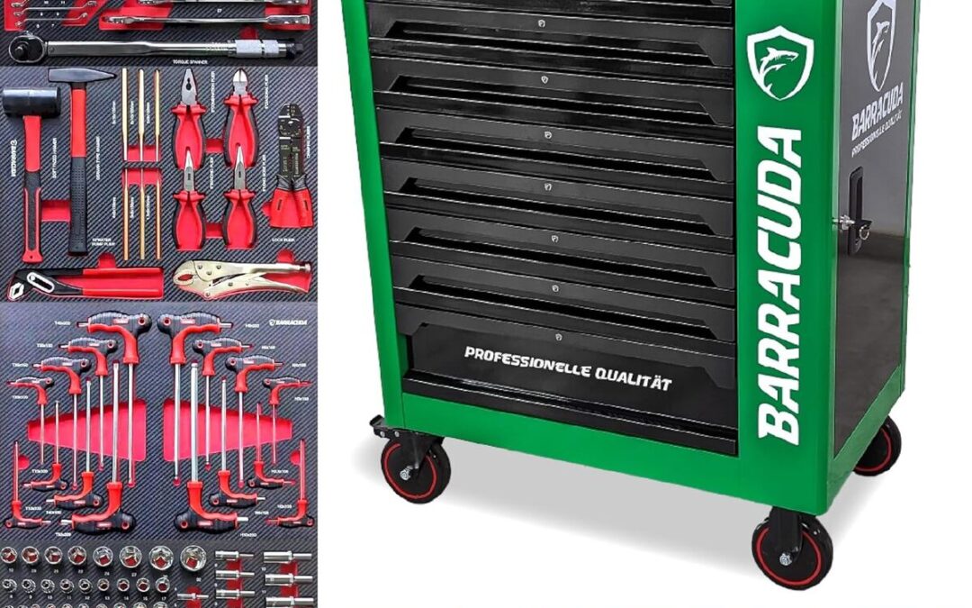 Test de la servante d'atelier Barracuda Tools Rock Pro+ Green : avis et guide d'achat