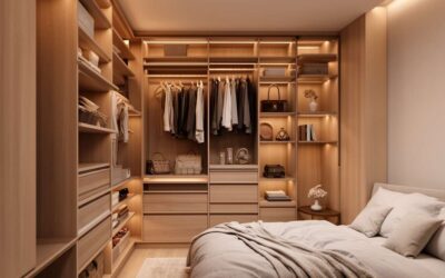 Comment optimiser un placard sur mesure pour une petite chambre parentale ?