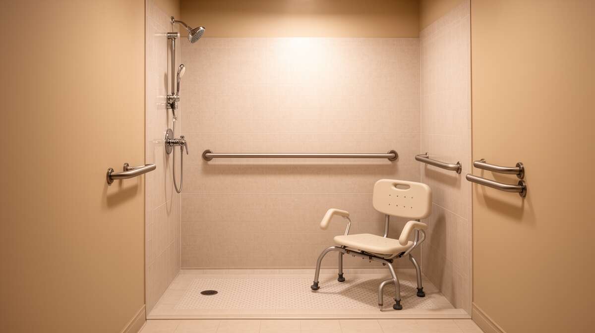 Adapter la douche pour plus d'accessibilit&eacute;