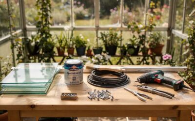 Comment rénover une serre de jardin ?