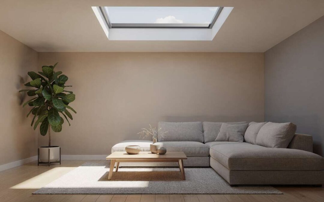 Installation d'un puits de lumière dans le salon : éclairez naturellement et efficacement