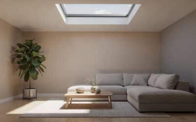 Installation d&rsquo;un puits de lumière dans le salon : éclairez naturellement et efficacement