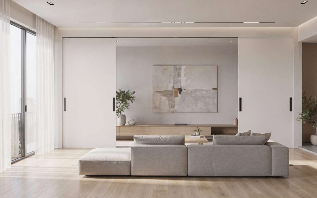 Optimisez l'espace avec des portes coulissantes à galandage