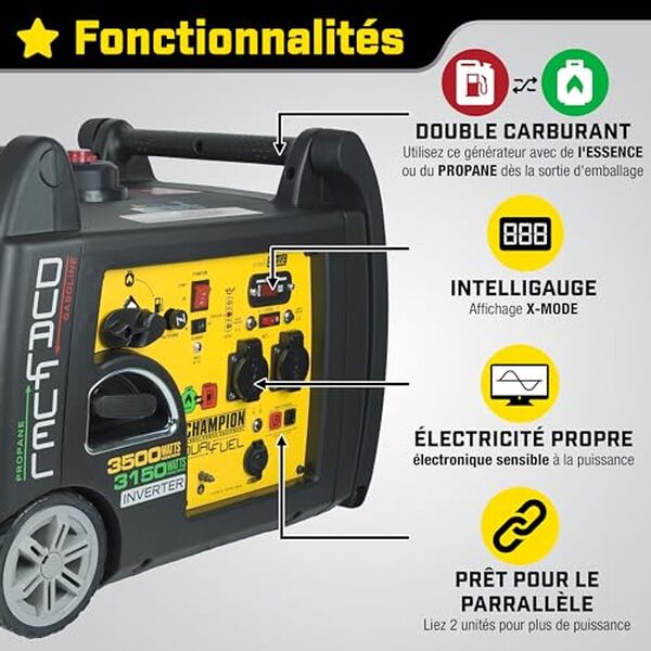 Découvrez le groupe électrogène mobile Champion 73001i-DF-EU : tests approfondis, caractéristiques silencieuses et avantages pour tous vos besoins énergétiques.