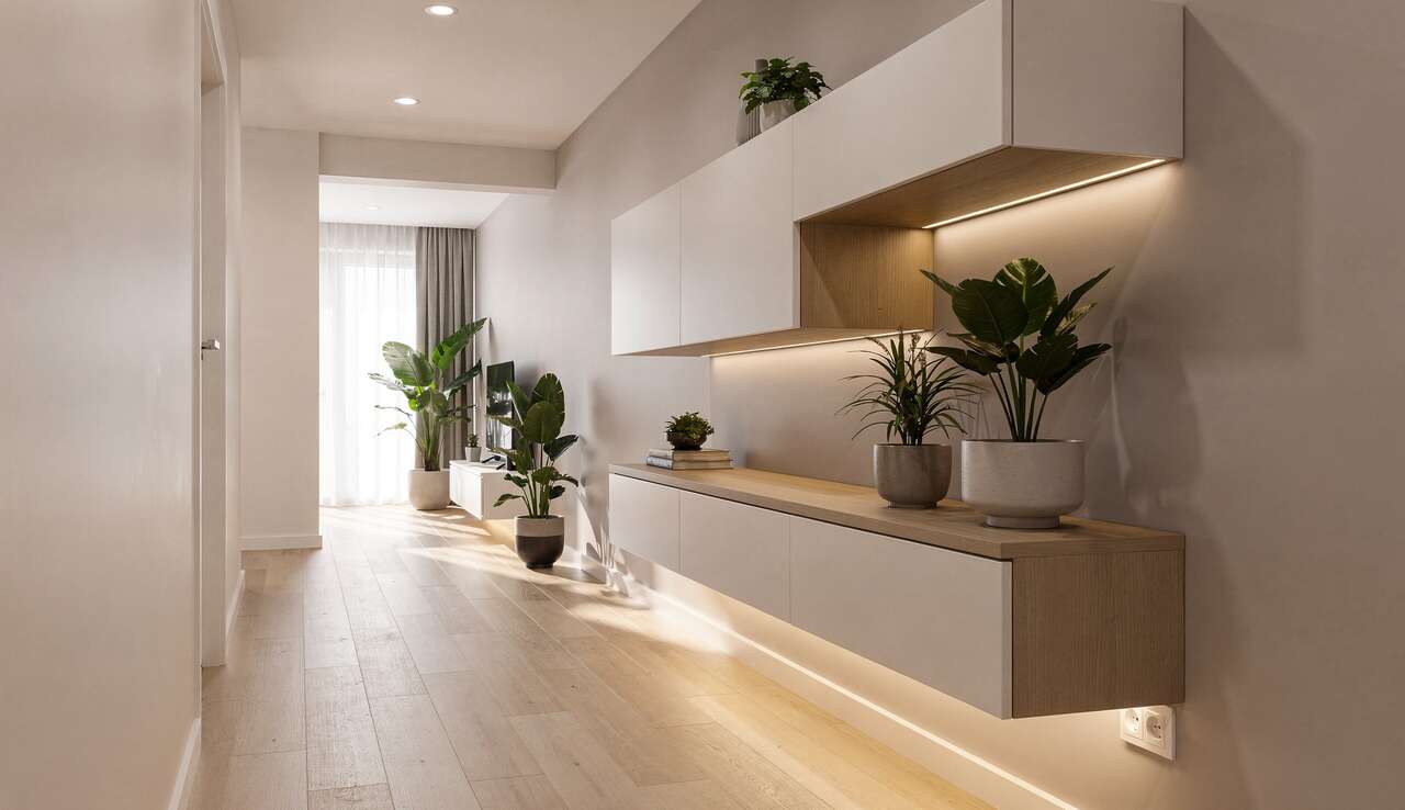 Opter pour des meubles suspendus