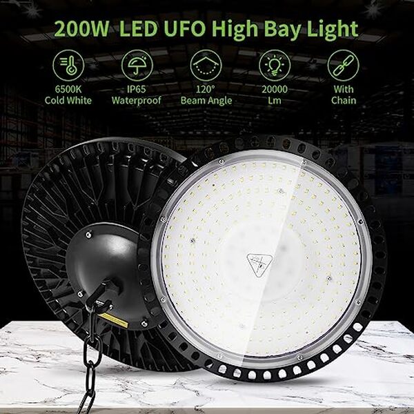 Découvrez le projecteur LED Viugreum 200W UFO, idéal pour illuminer ateliers et garages. Test détaillé de ses performances, installation et avantages.