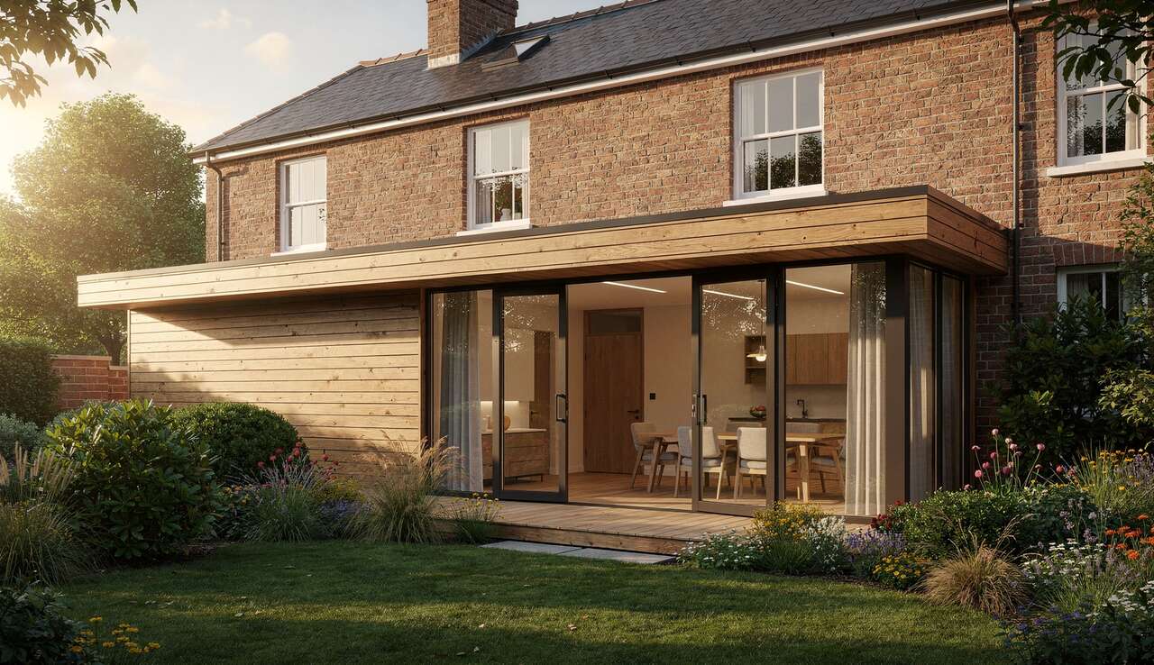 Les avantages de l'extension en bois