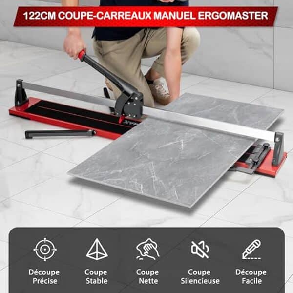 Découvrez notre test détaillé du coupe-carreaux manuel GYMAX 1200 mm : précision, flexibilité et efficacité pour vos travaux de carrelage. Techniques et astuces inclus.