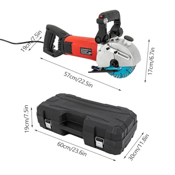 Découvrez notre analyse détaillée de la rainureuse murale 3500 W et ses performances impressionnantes pour vos travaux de découpe mural. Guide complet et avis d'expert.