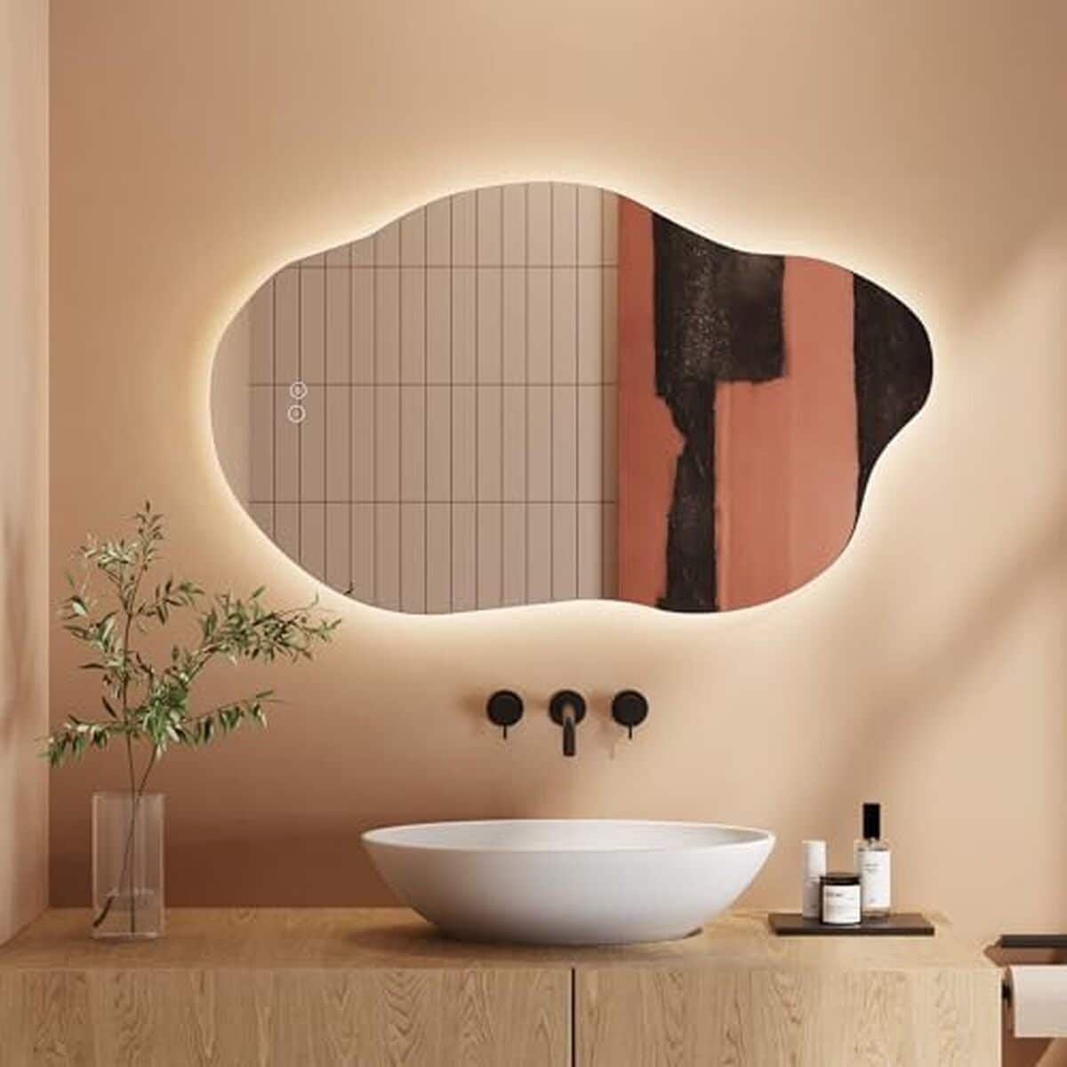 Avis sur le miroir de salle de bain Dripex LED 52 x 85 cm