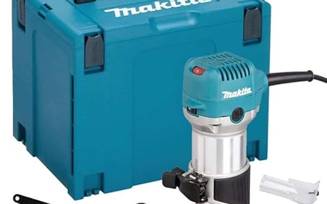 Test : affleureuse-défonceuse 710 W Makita RT0702CJ