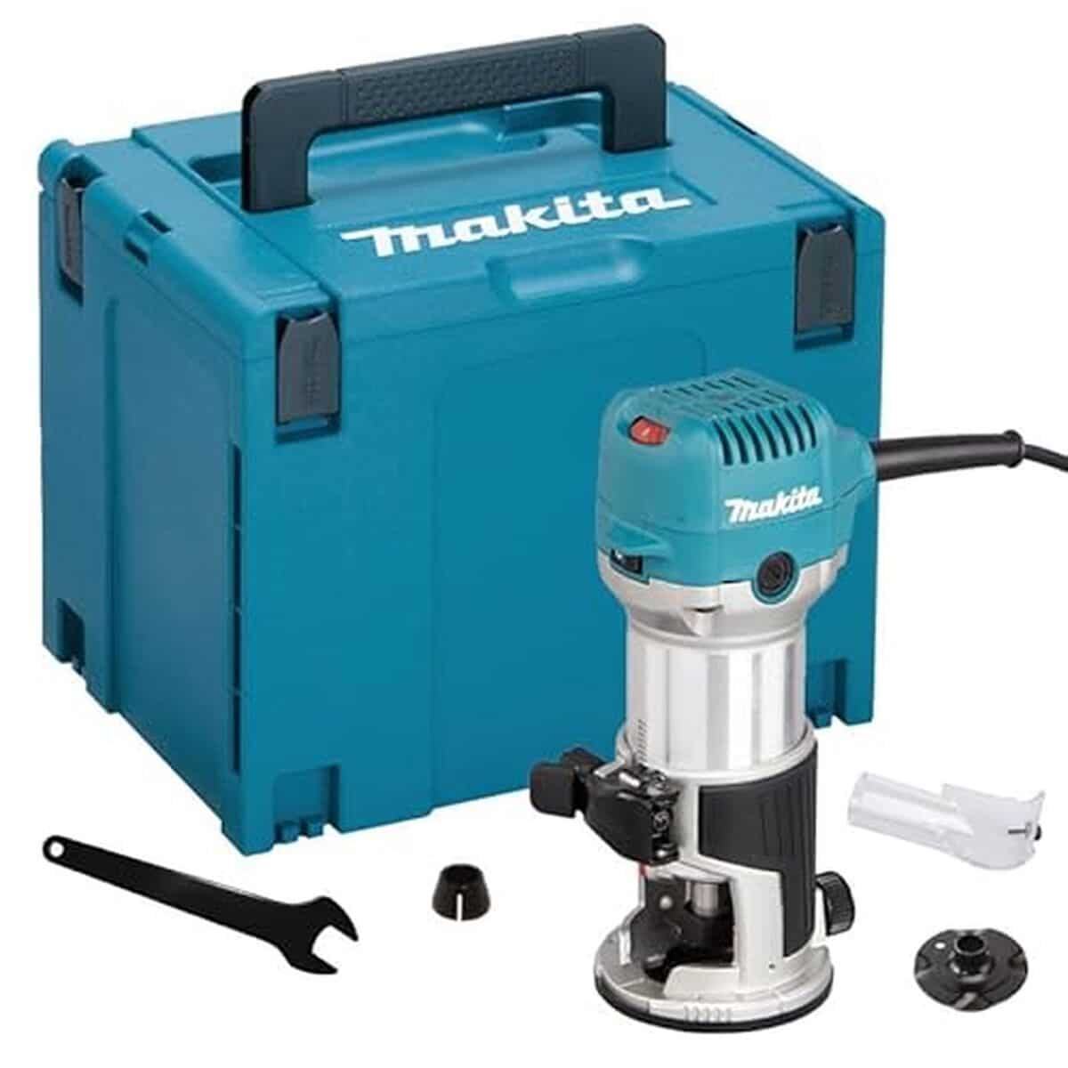 Test : affleureuse-défonceuse 710 W Makita RT0702CJ