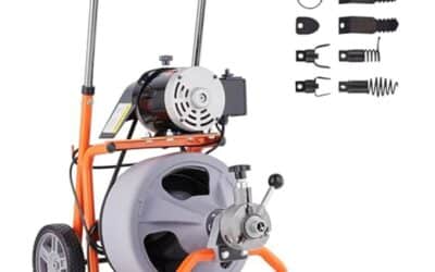 Test : déboucheur électrique VEVOR canalisations 22, 86 m