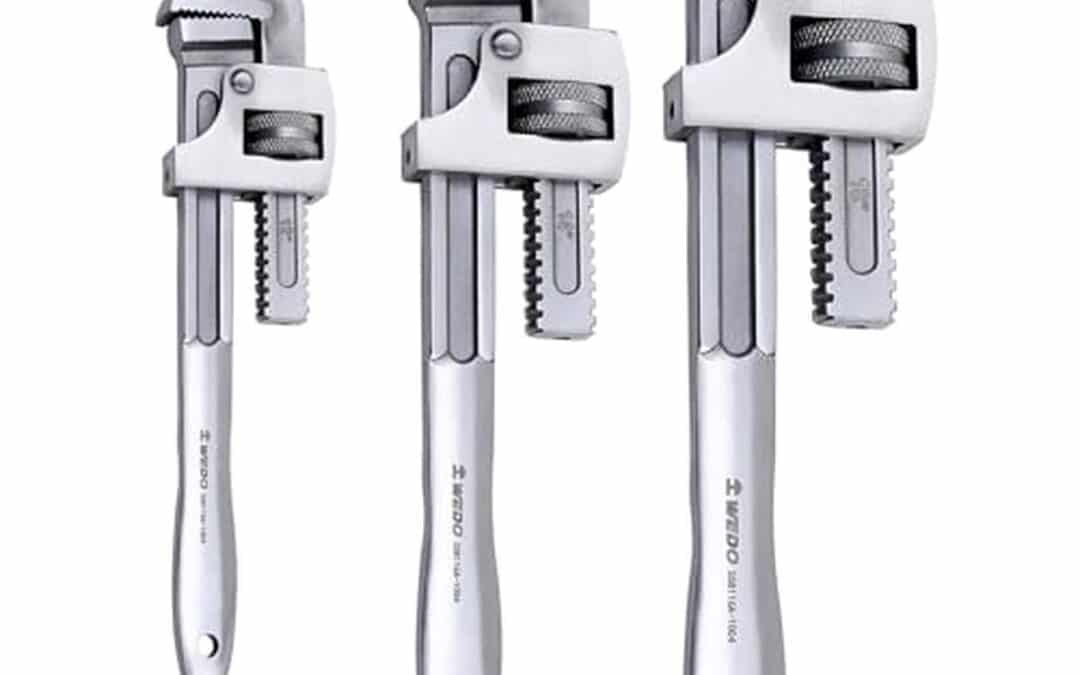 Test des clés WEDO en acier inoxydable : trois tailles pour la plomberie
