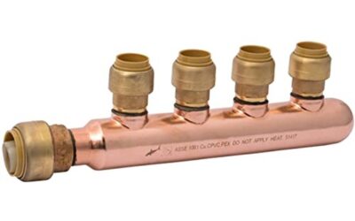 Test des collecteurs SharkBite 25555LF avec branches Push-Fit