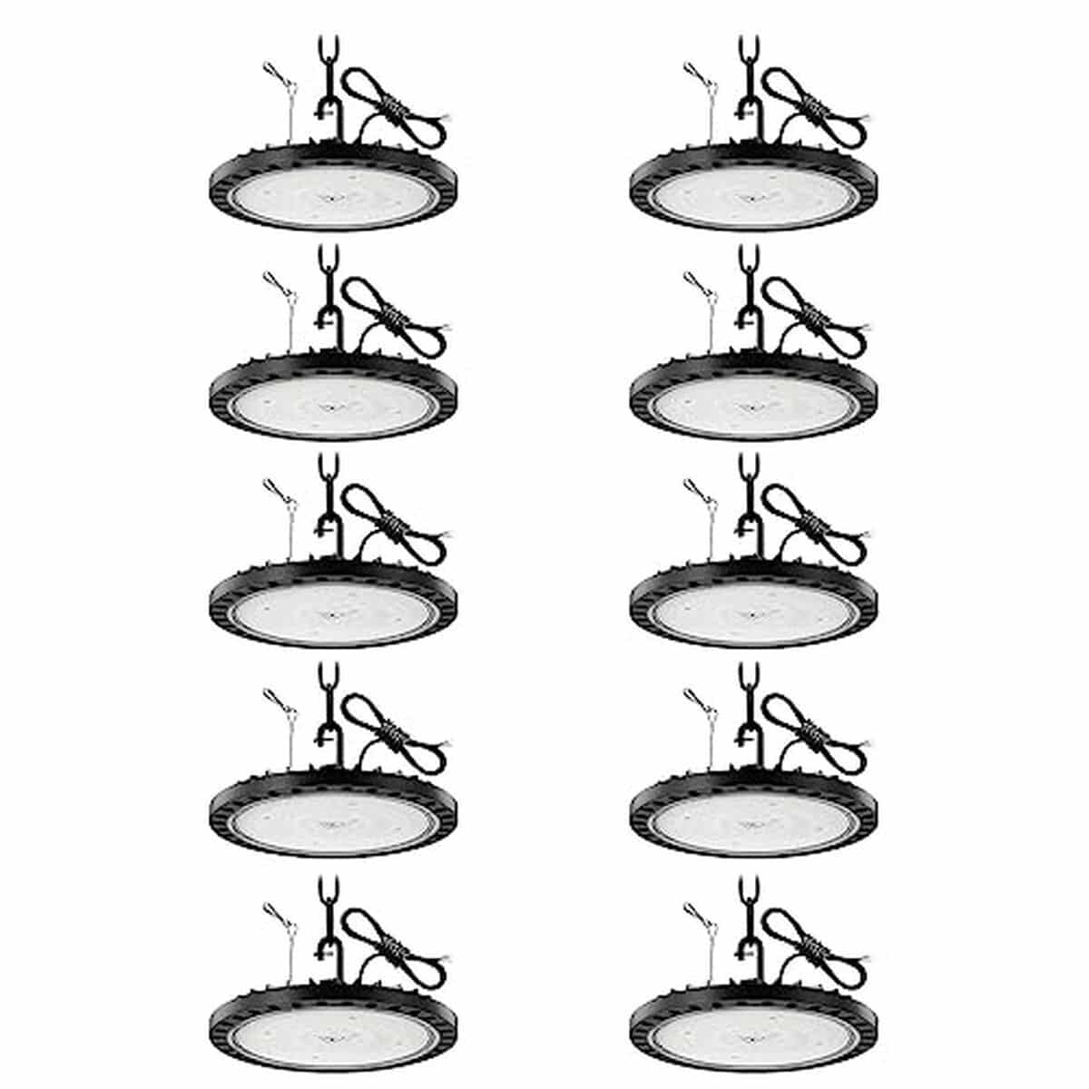 Test du projecteur LED Viugreum 200W UFO pour atelier et garage