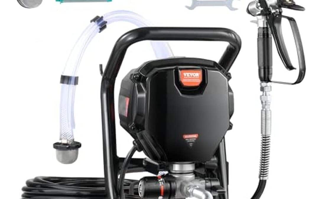 Test du pulvérisateur sans air VEVOR 750 W : puissance et efficacité