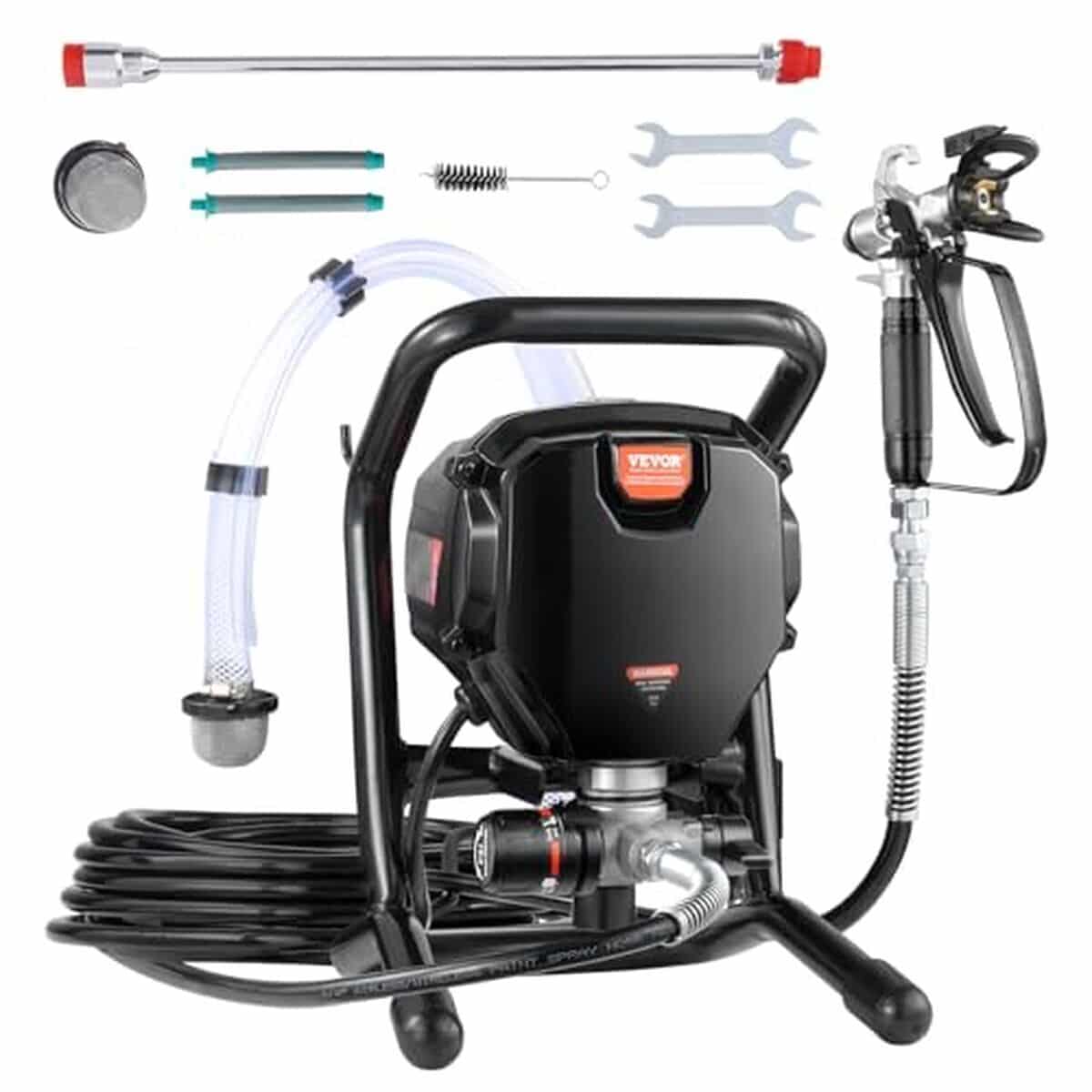 Test du pulvérisateur sans air VEVOR 750 W : puissance et efficacité