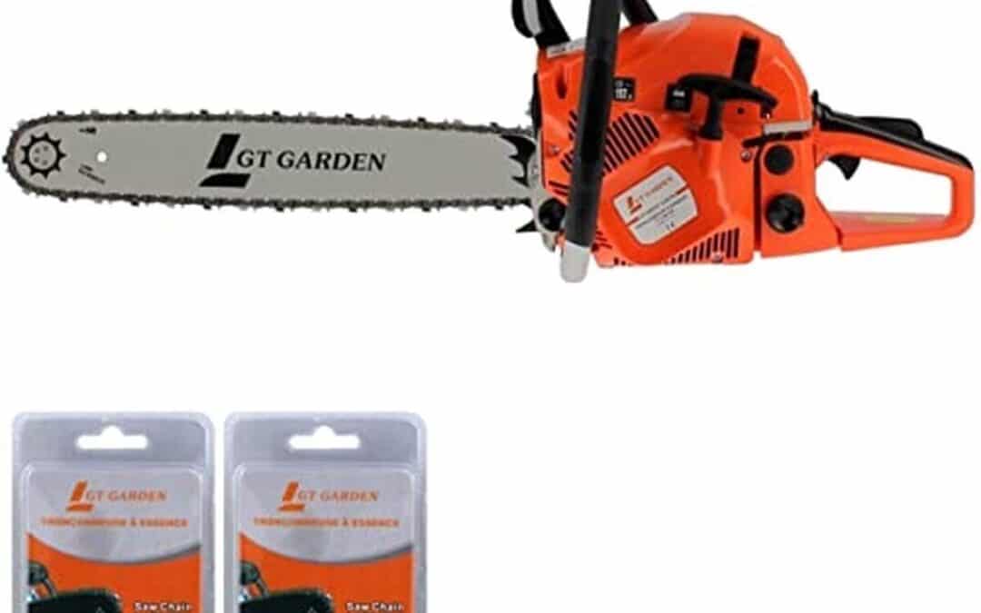 Test GT Garden : tronçonneuse thermique 62 cm3, puissante et performante