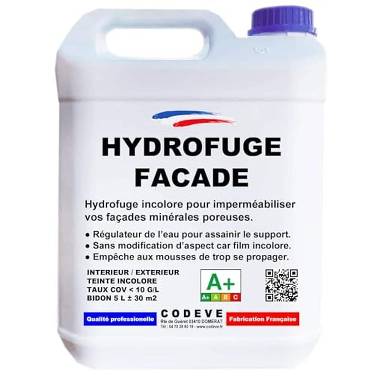Test Hydro Pro : codeve Bois 20L, l'hydrofuge parfait pour façades et murs