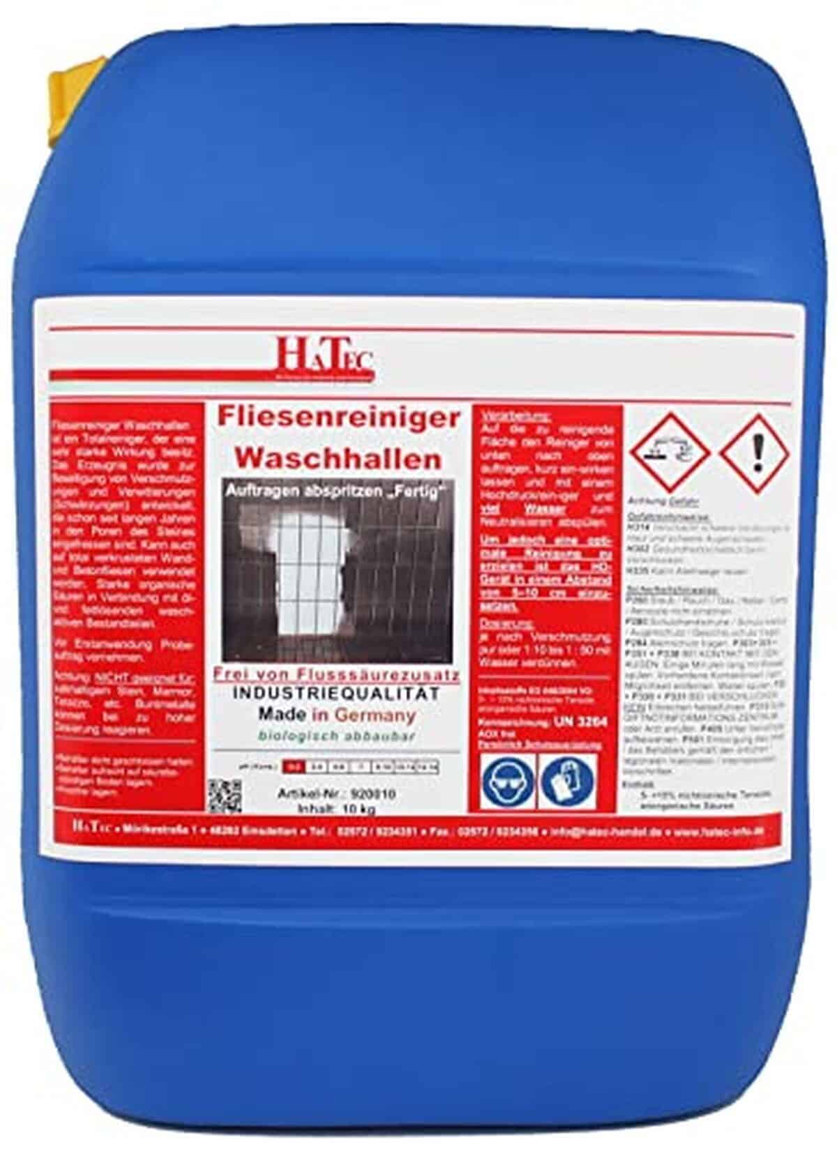 Test : nettoyant pour carrelage HaTec 10 kg