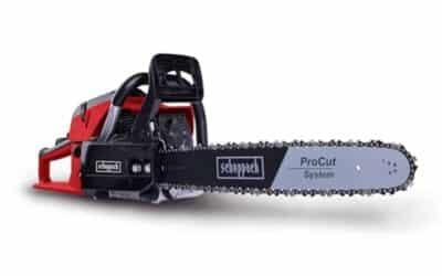 Test : tronçonneuse thermique Scheppach PCS56, puissance 3, 1 CV