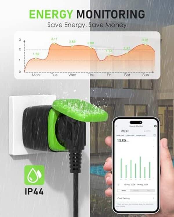 Découvrez notre analyse complète des prises Wi-Fi extérieures Greenaura. Examinez leur robustesse et connectivité IP44 pour des installations fiables en extérieur.